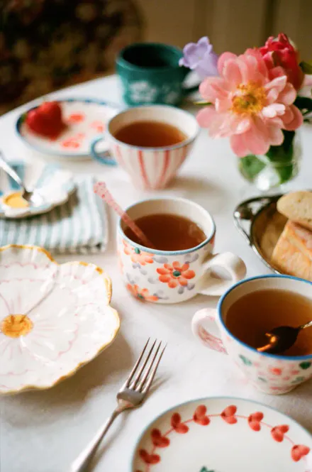 Hovedbilde Rice - Keramikk kopp Tea Cup Stripe