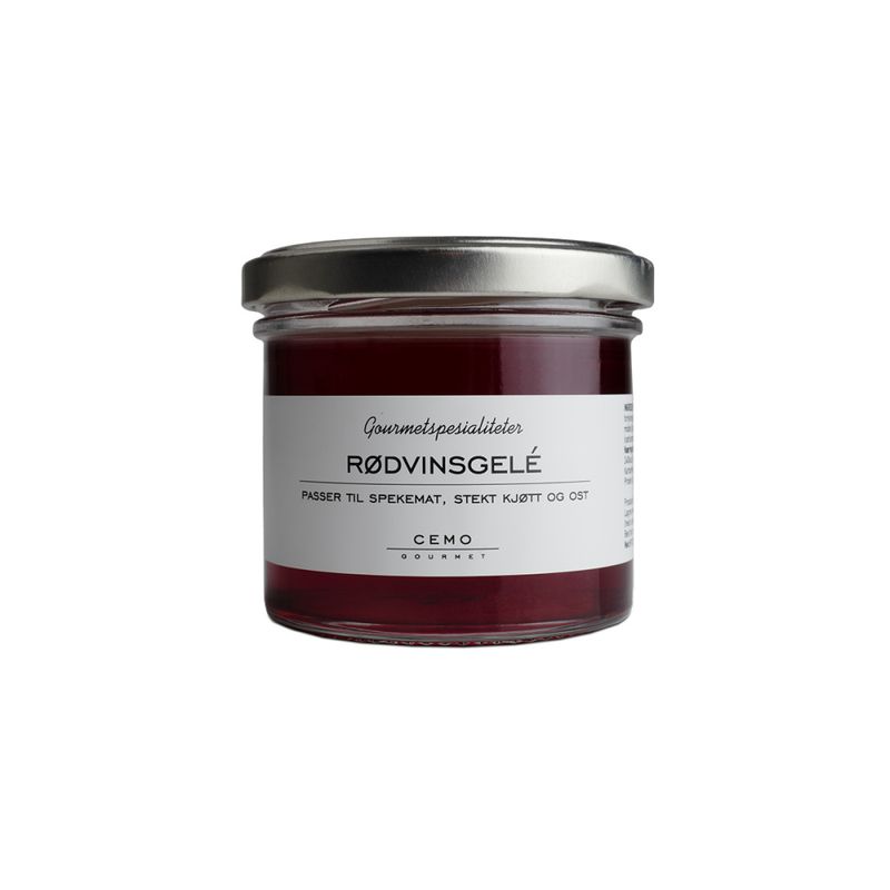 Cemo -Rødvinsgelè