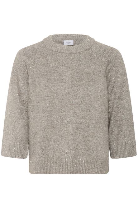 Hovedbilde Saint Tropez - Nova Genser Pine sølv/beige