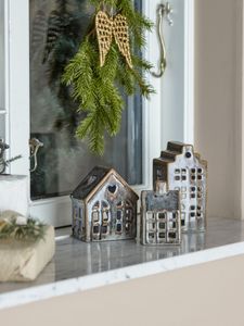 Hovedbilde Bloomingville - Kalia Lyshus sett med 3 stk (Kun ...