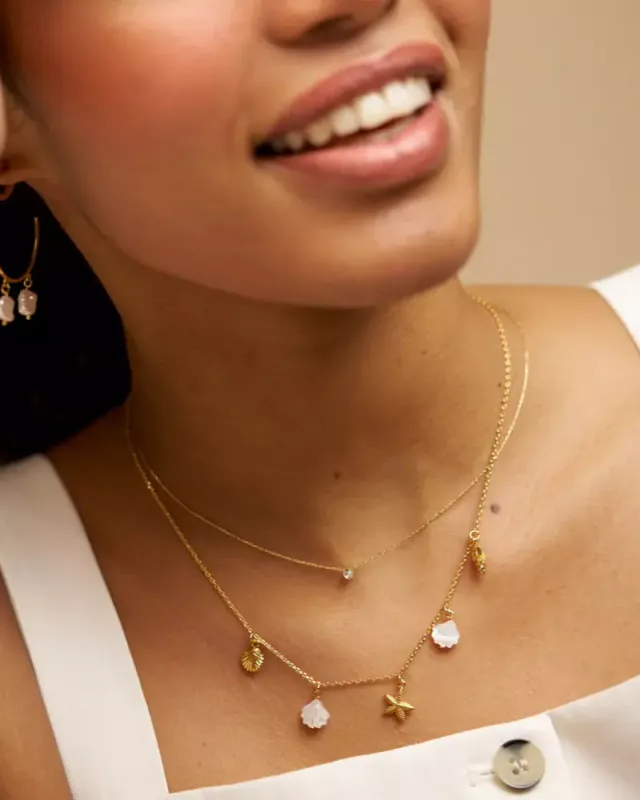 Orelia - Shell & Starfish Charm Smykke